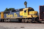 BNSF GP60 #163 on local returning to La Mirada yard.